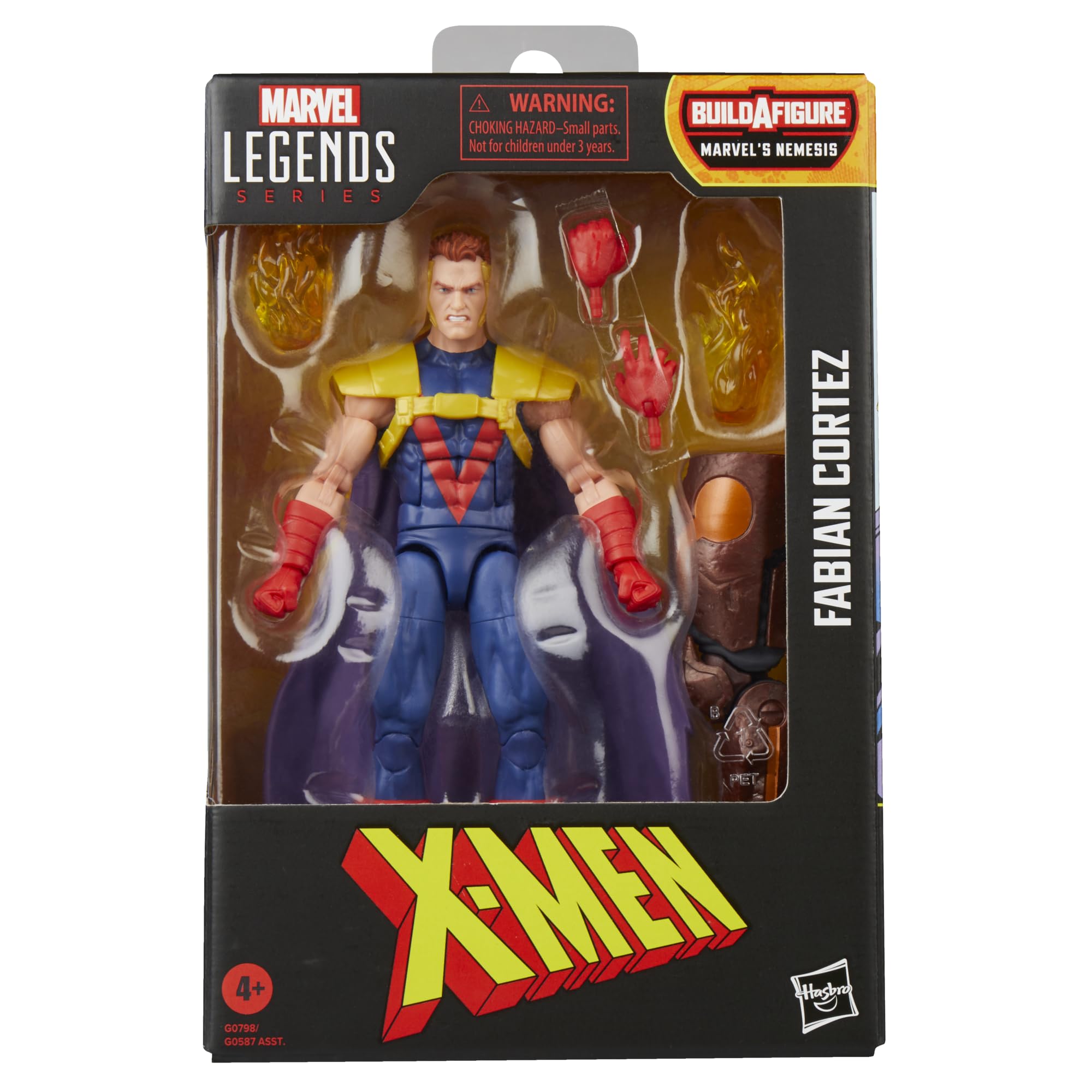 Figure head and limbs poseable for dynamic display poses.