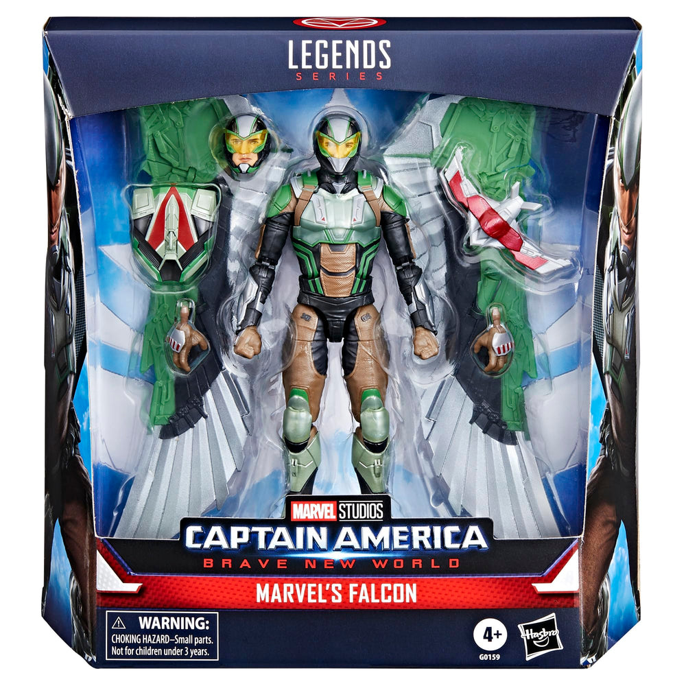 Marvel Legends Falcon figure articulation highlights