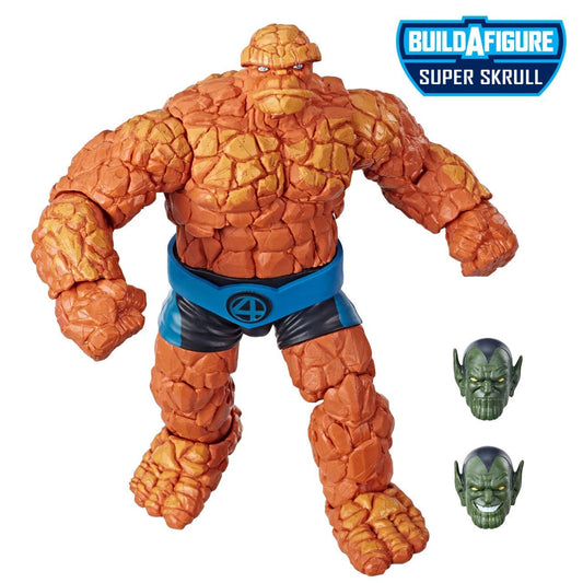 Marvel Legends Thing figure articulation points for expressive poses and photography