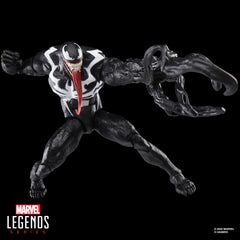 Marvel Legends Gamervers Venom articulation points, enables dynamic action poses.