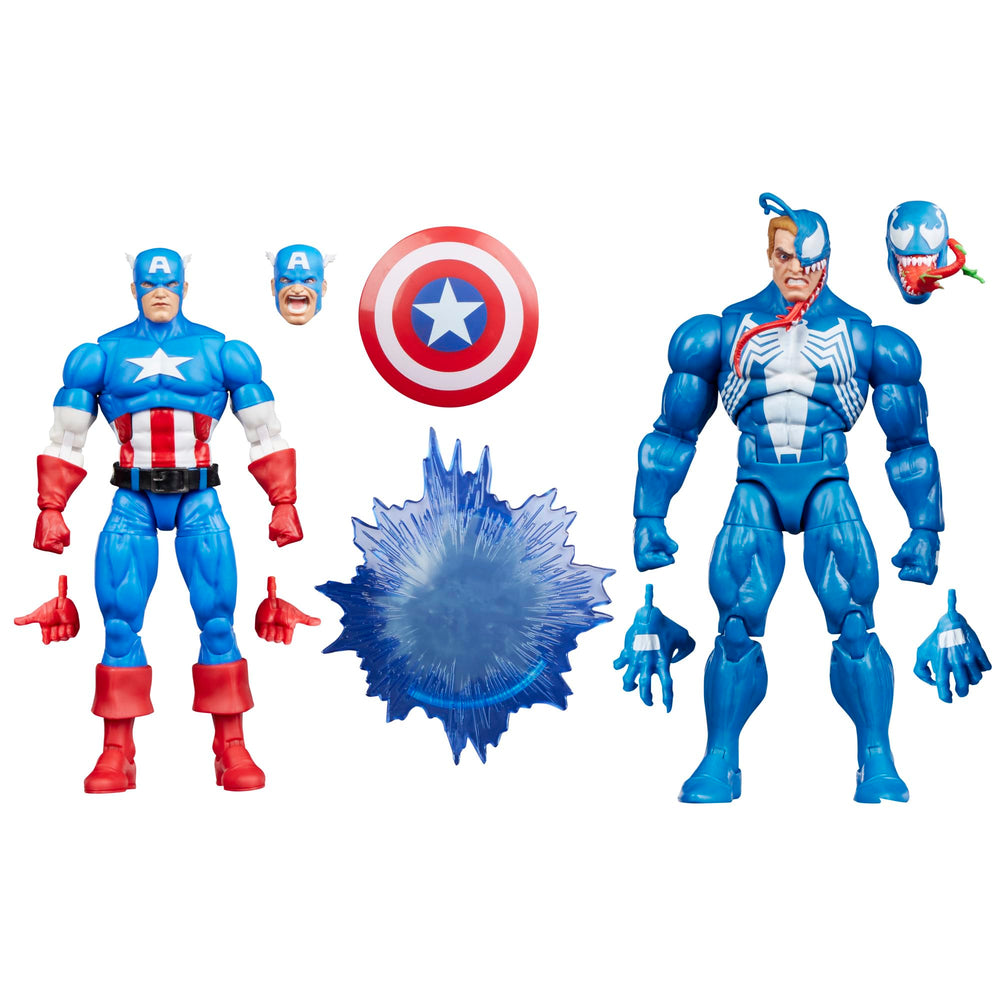 Marvel Legends Gamerverse Captain America front view for display and collection.