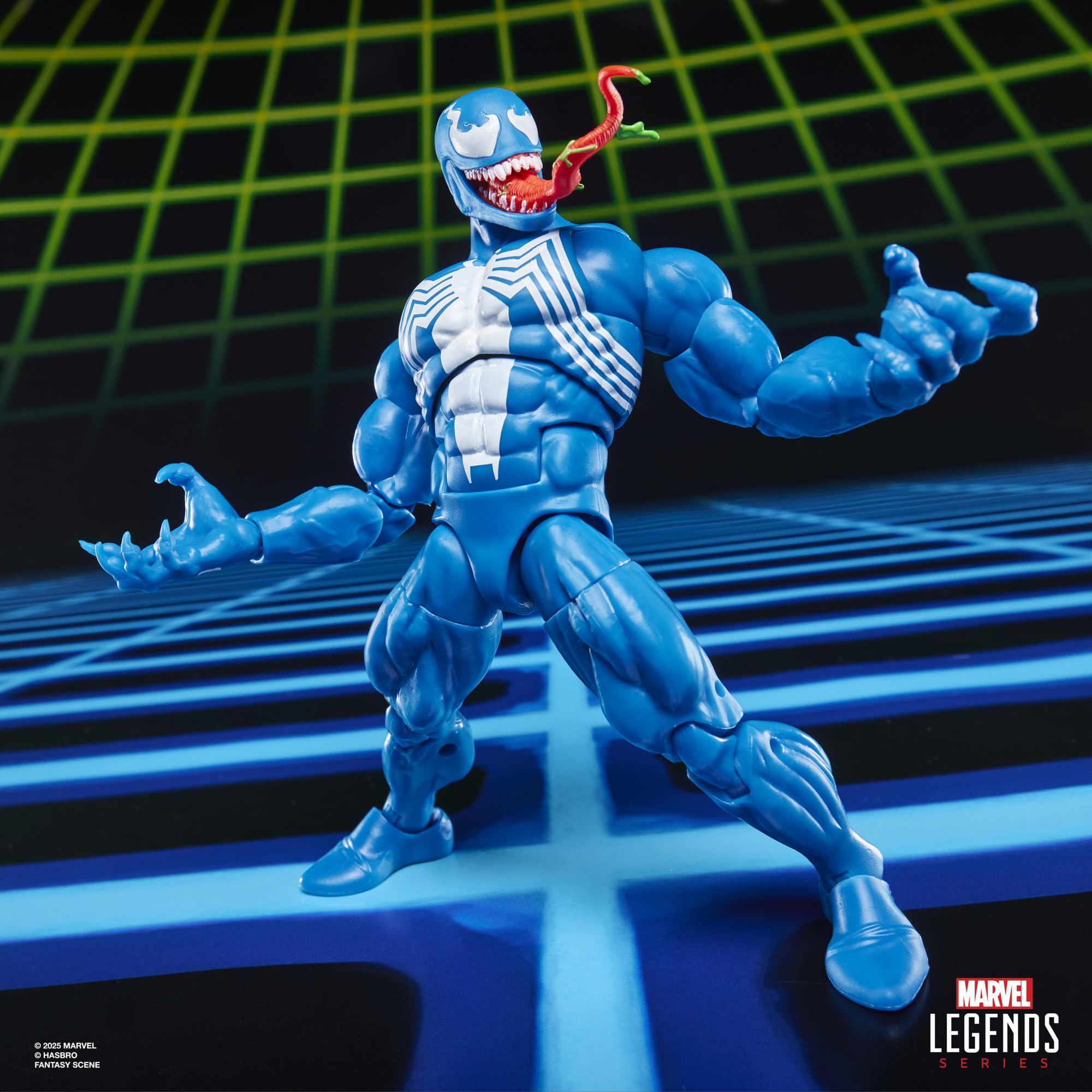 Two figures from Marvel Legends Gamerverse displayed together for shelf display.