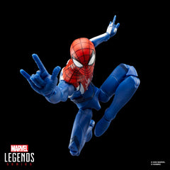 Marvel Legends Gamerverse Miles Morales figure in dynamic pose.