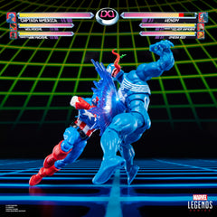 Marvel Legends Gamerverse Venom alternate hands for dynamic poses.