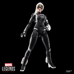 Marvel Legends Black Cat figure packaging window showcasing premium presentation