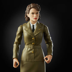 Gift-ready Marvel Legends Captain America and Peggy Carter two-pack.