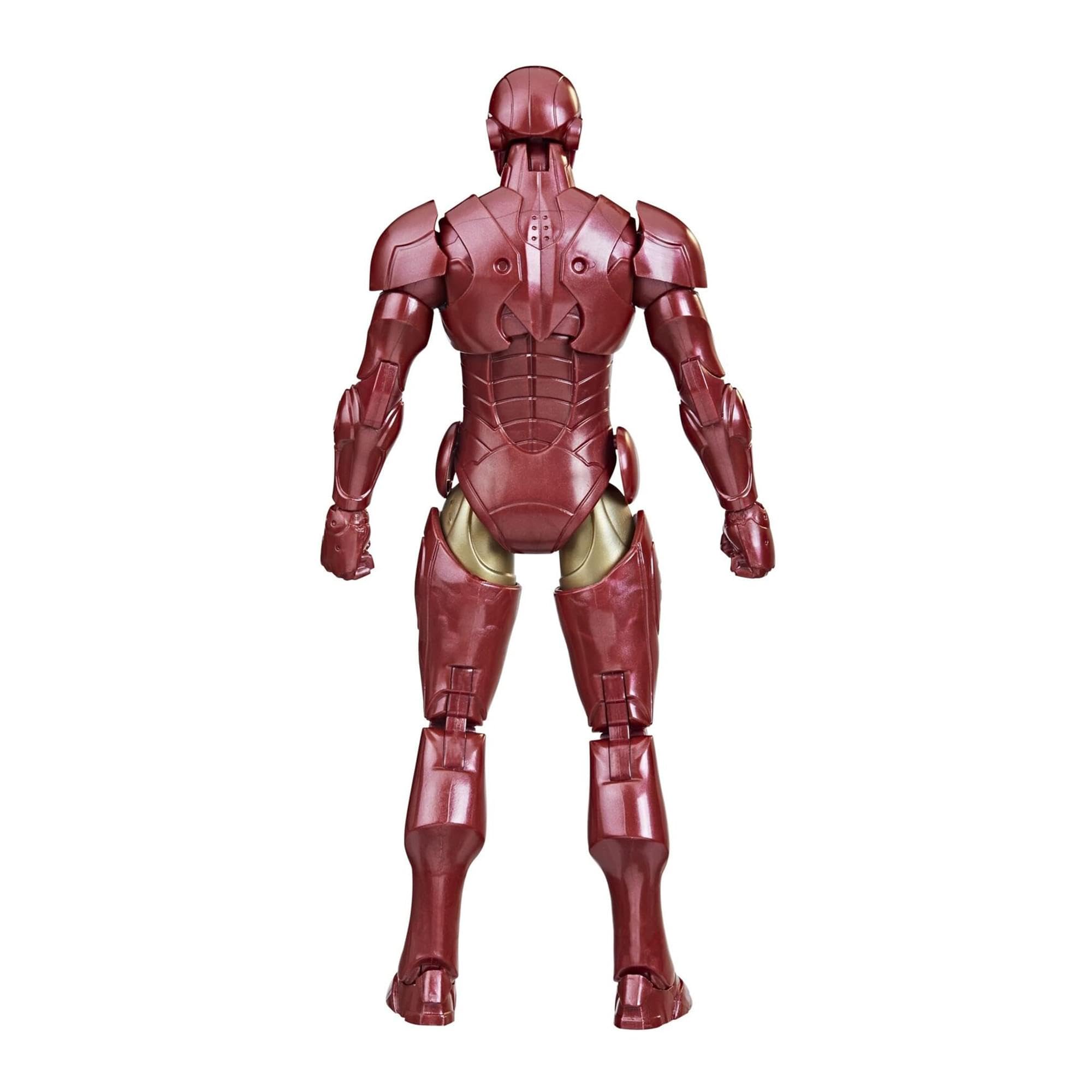 Iron Man Extremis accessories include hands and blast effects