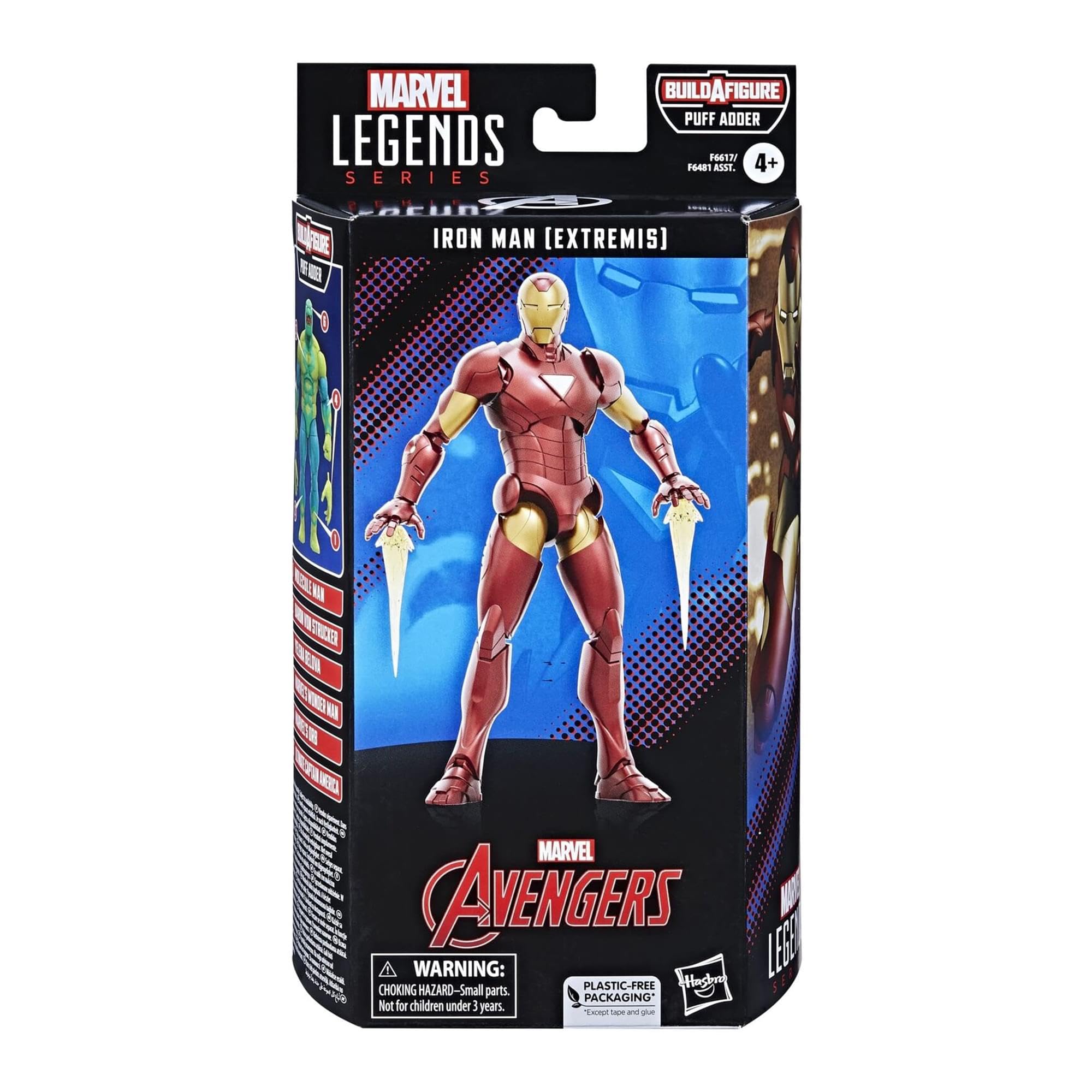 Marvel Legends Iron Man Extremis comic-inspired design for shelf appeal