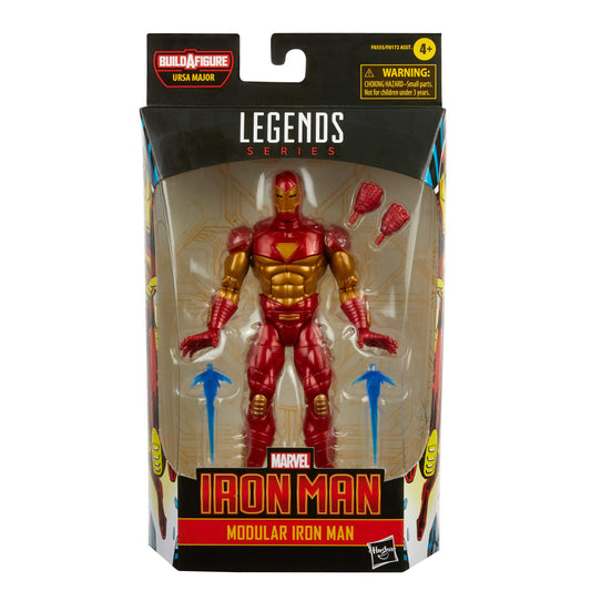 Marvel Legends Iron Man helmet and gloves for display-ready configurations