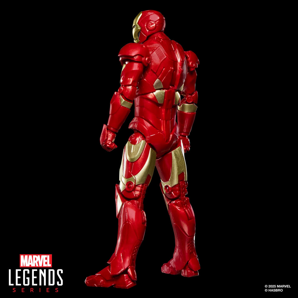 Movie-inspired deco on the Marvel Legends Iron Man Mark III figure