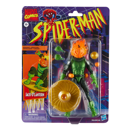 Marvel Legends Jack O'Lantern alternate hands for versatile posing.