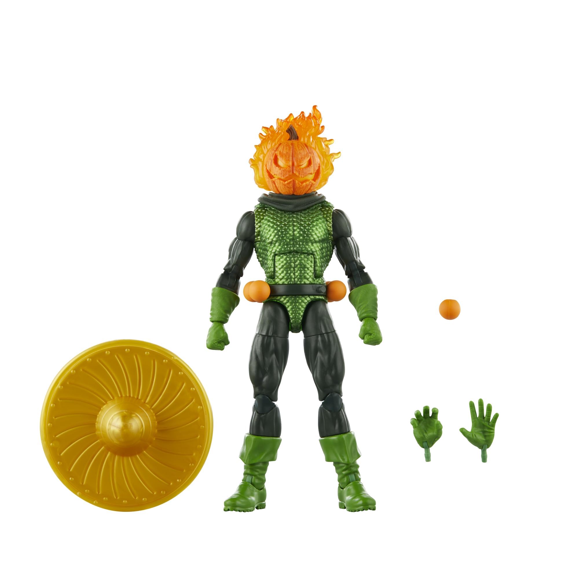 Marvel Legends Jack O'Lantern figure ready for dynamic shelf poses.