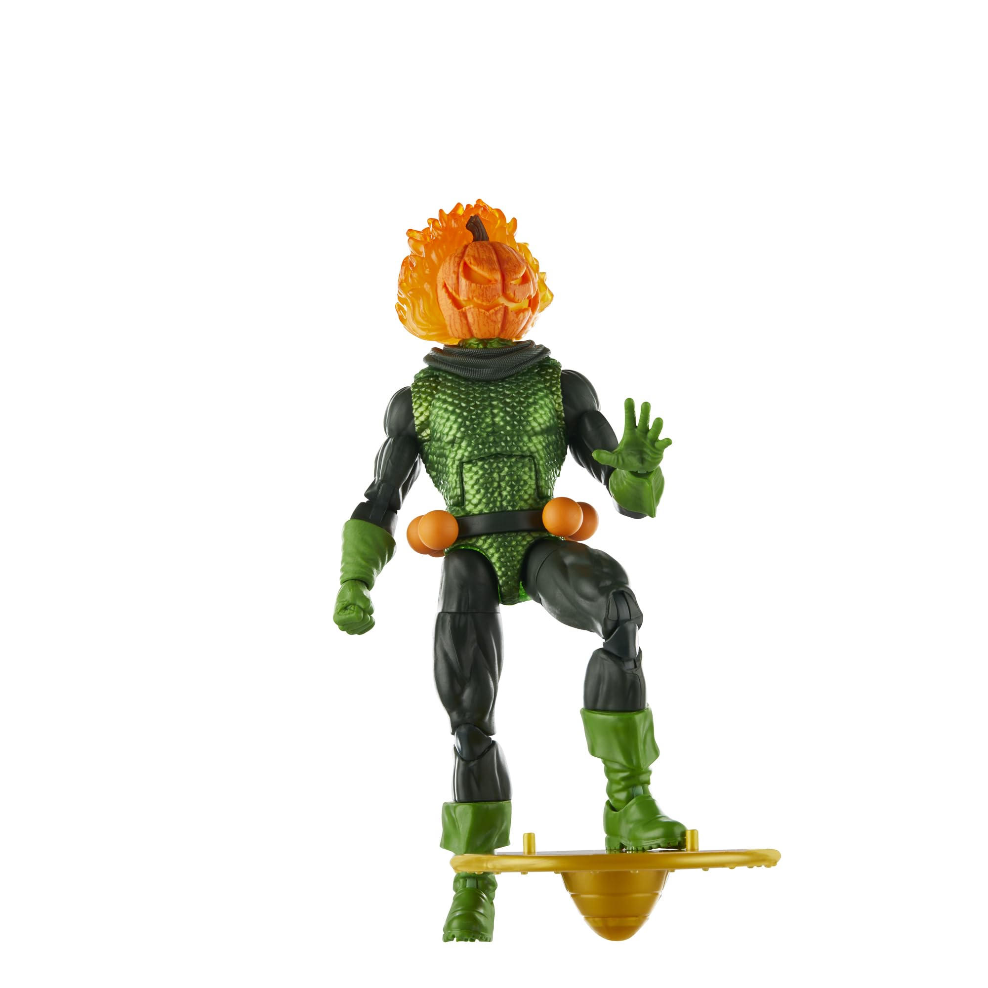 Marvel Legends Jack O'Lantern hovercraft display base for stable setups.