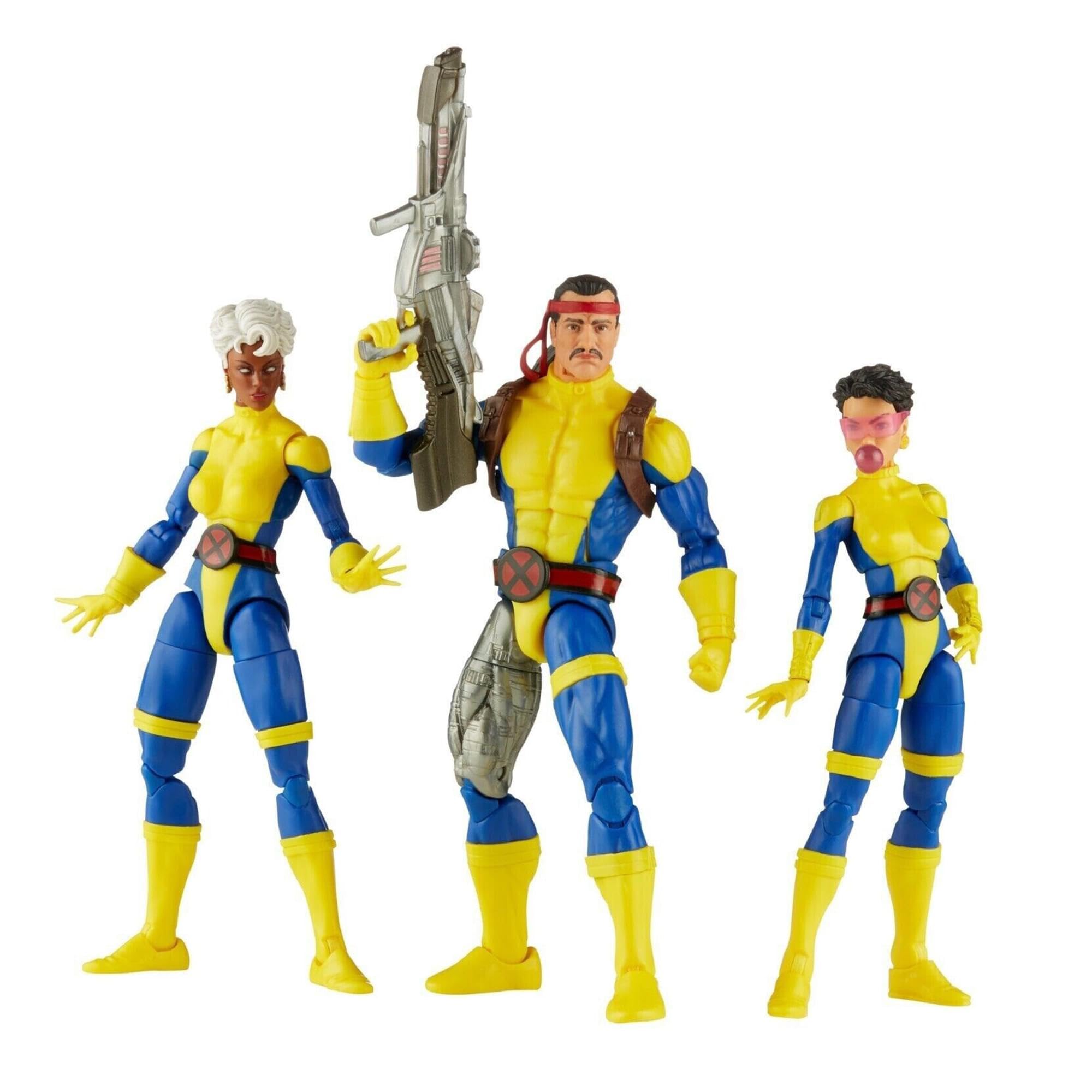 Marvel Legends Jubilee figure features sunglasses for a cool, collectible look