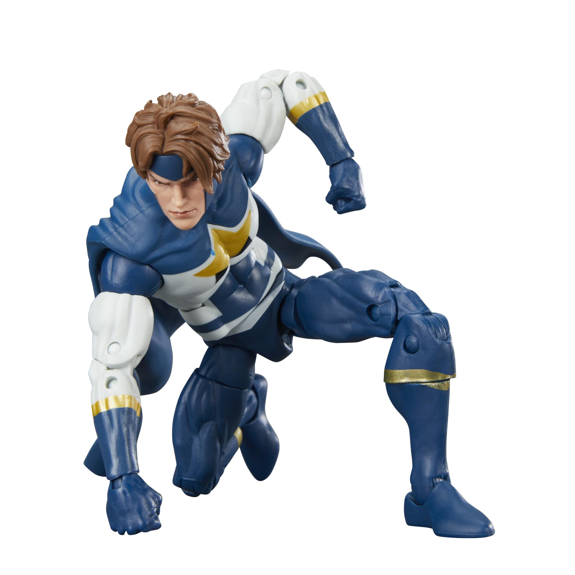 Marvel Legends Justice Warriors articulation points enable versatile poses.