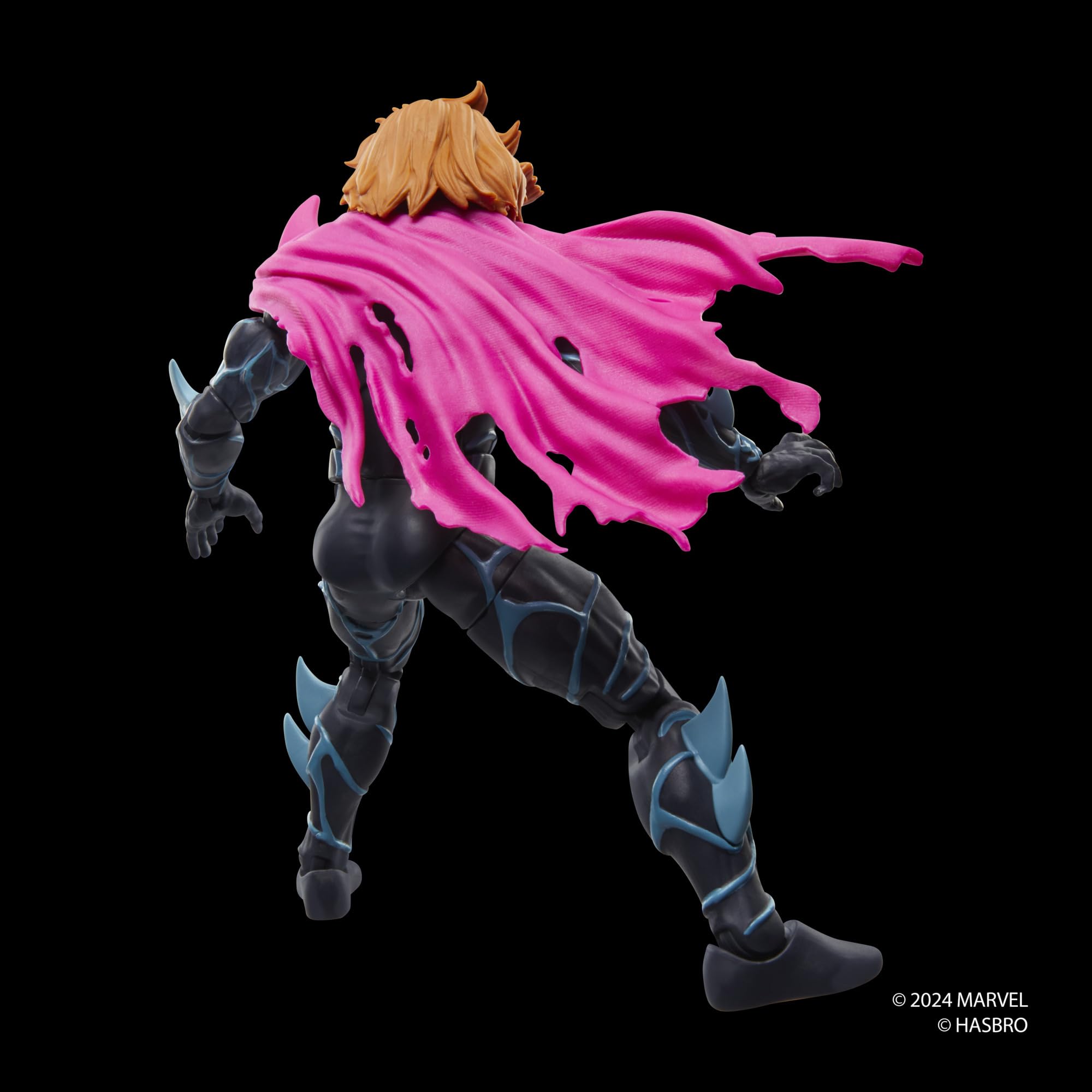 Marvel Legends Kaine complements a multiverse Spider-Man collection on display.