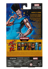 Hasbro Marvel Legends Legion in action pose for photography
