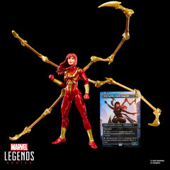 Iron Spider articulated legs unlock dramatic action poses for shelves