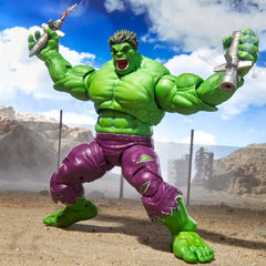 Marvel Legends Maximum Hulk figure missile accessory lets you recreate dramatic battles.