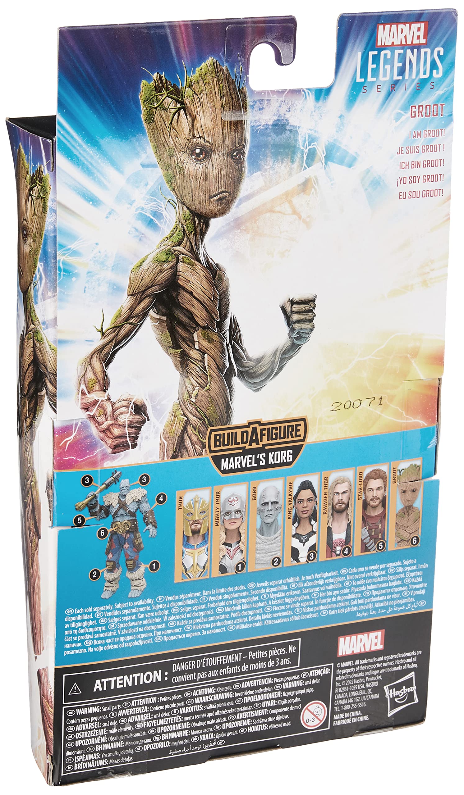Marvel Legends series MCU-inspired sculpting and deco for authentic shelf display.