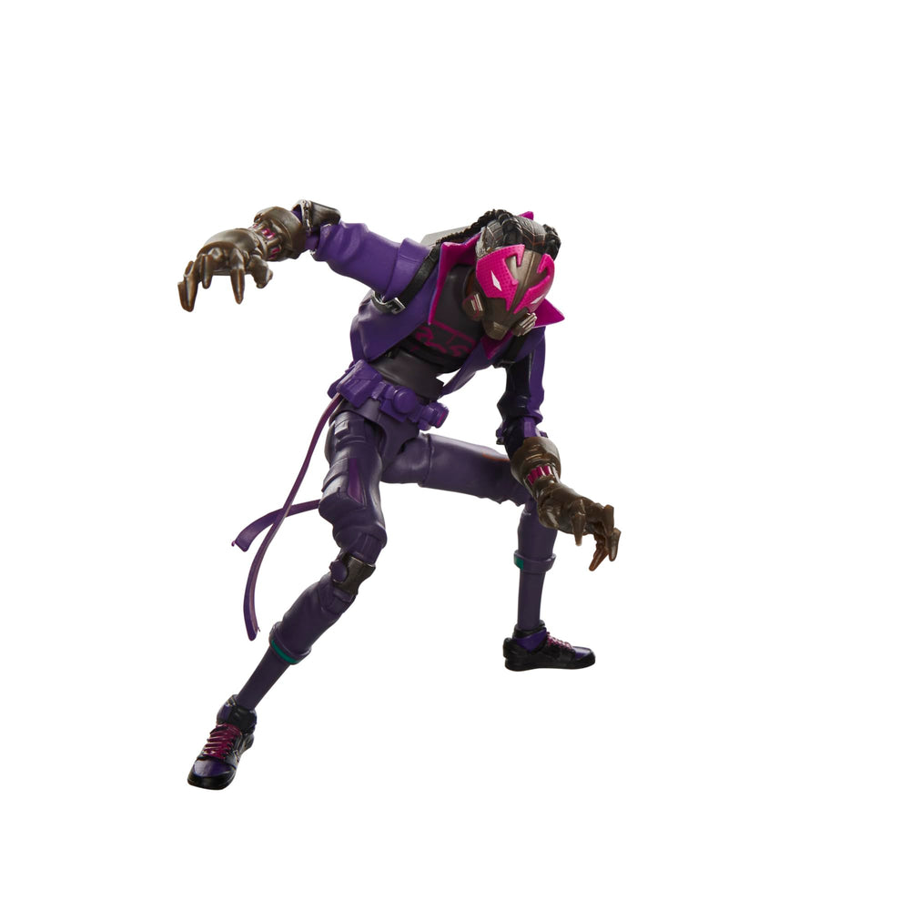Marvel Legends Miles G. Morales articulation enables dynamic action poses.