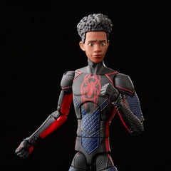 Miles Morales accessories: swappable hands and unmasked head for dynamic posing