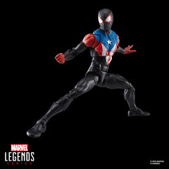 Marvel Legends Boricua Suit back view highlights detailed deco.