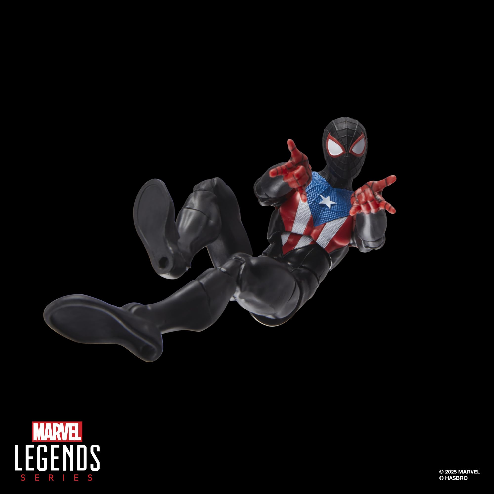 Marvel Legends Miles Morales head sculpt captures game-inspired look.