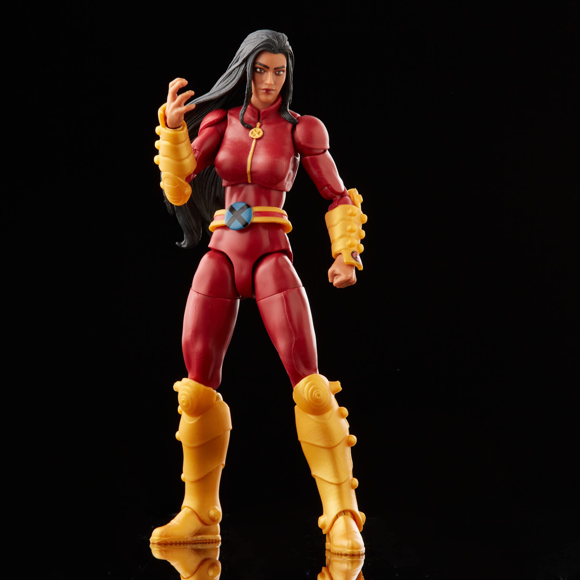 Marvel Legends Monet St. Croix packaging showcases the Generation X story.