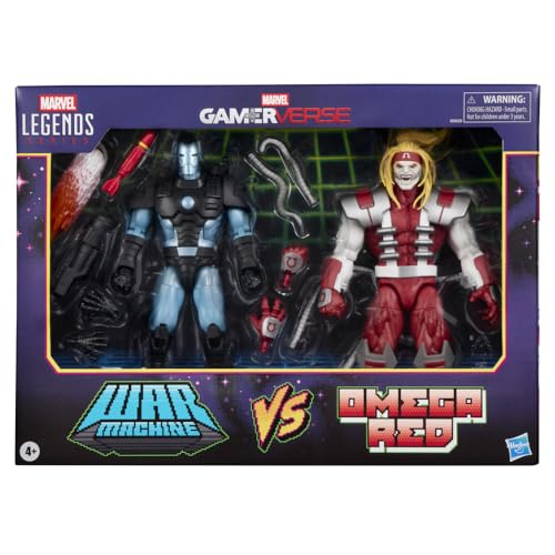 Marvel Legends Omega Red Tentacle Attack highlights purple accessory