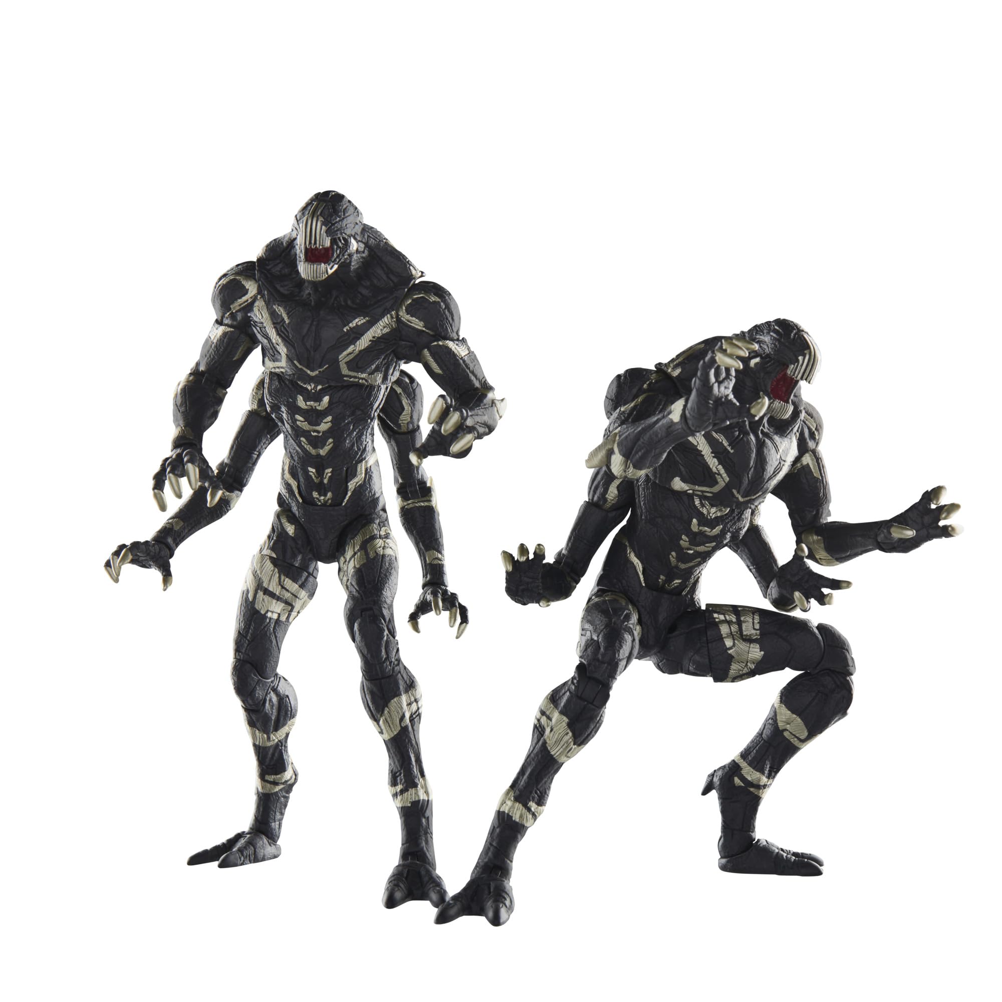 Marvel Legends Outriders 2-Pack closeup detail shows premium deco
