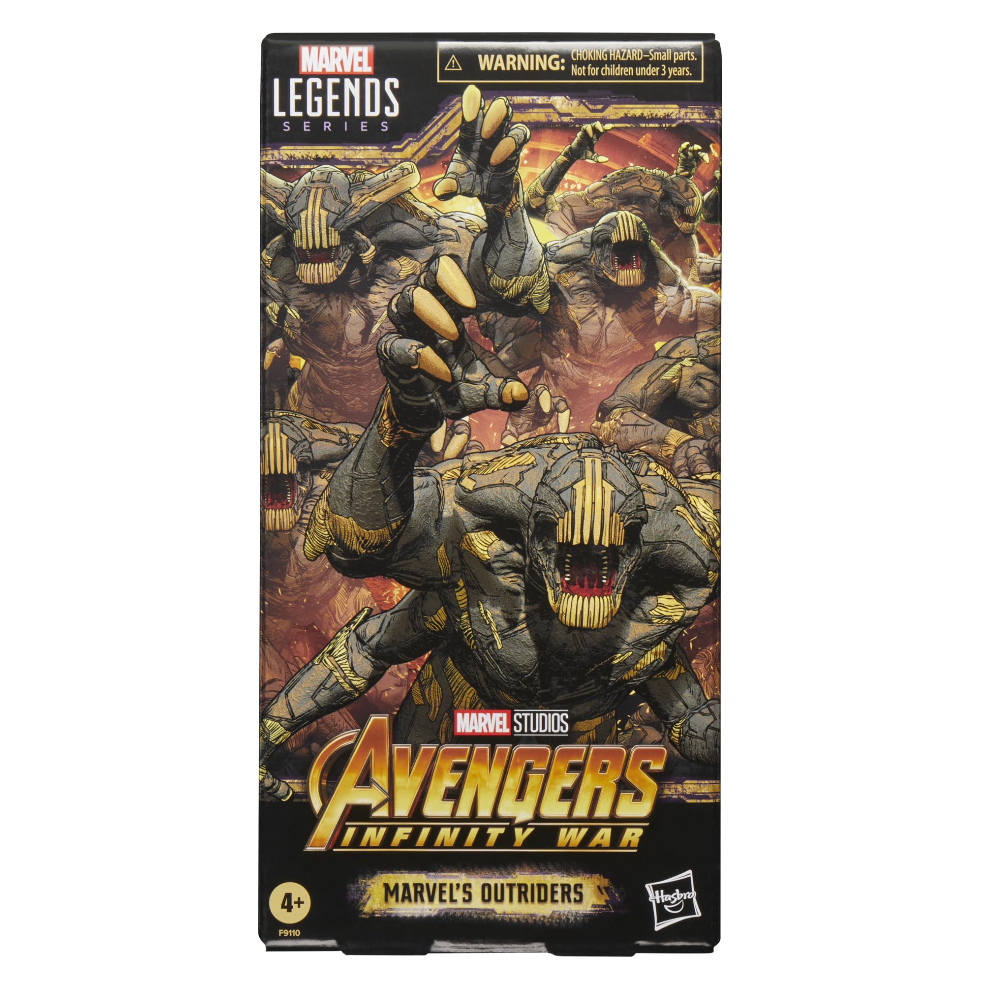 Marvel Legends Outriders 2-Pack side pose captures dynamic action