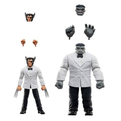 Marvel Legends Patch and Joe Fixit front view for dramatic shelf display
