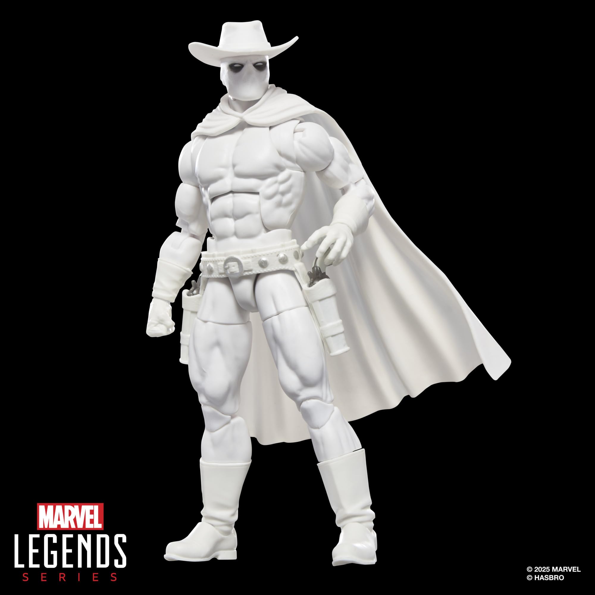 Marvel Legends Phantom Rider character detail emphasizing Ghost Rider and Avengers aesthetics.