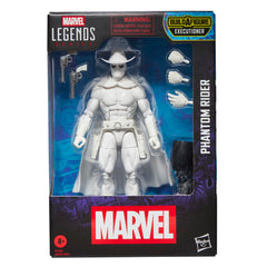 Marvel Legends Phantom Rider front view shows premium poseable articulation for dynamic display.