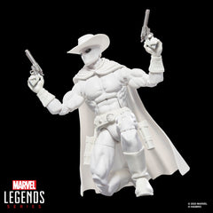 Marvel Legends Phantom Rider weapon accessories enable versatile action poses.