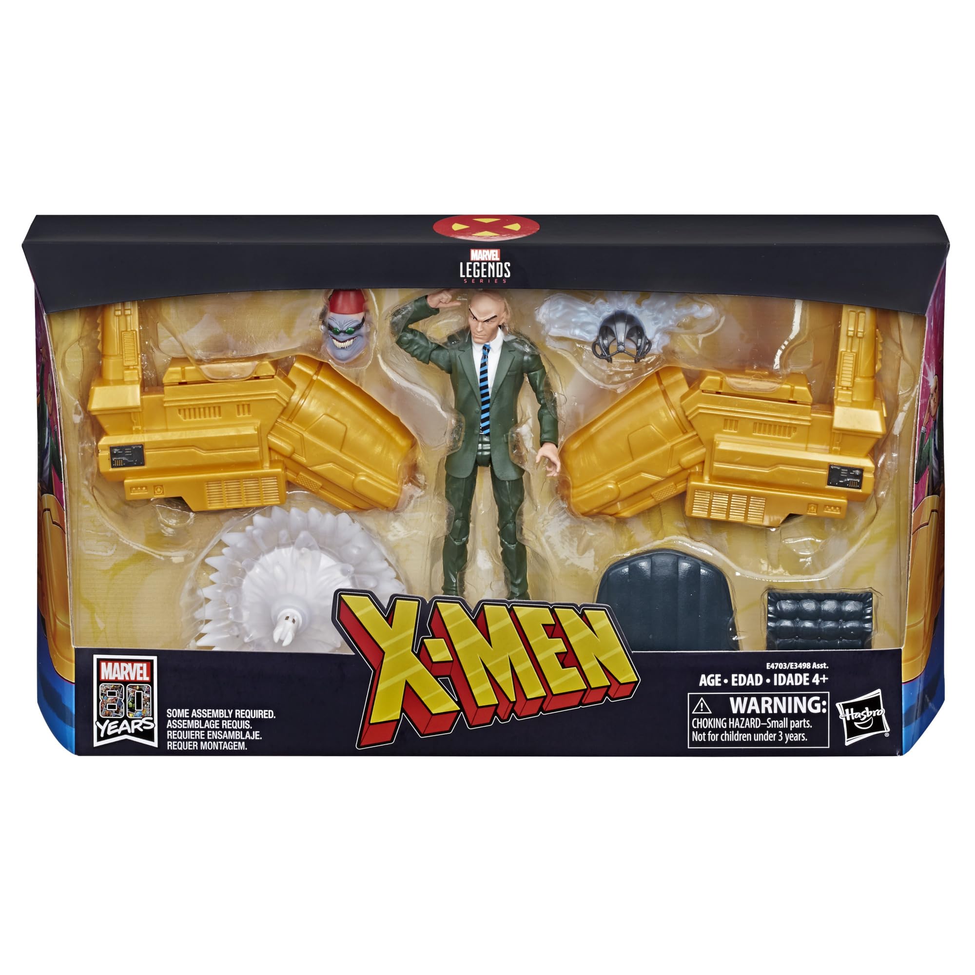 Marvel Legends Professor X detailed figure designed for expressive posing