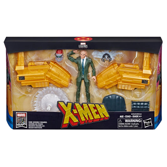 Marvel Legends Professor X detailed figure designed for expressive posing
