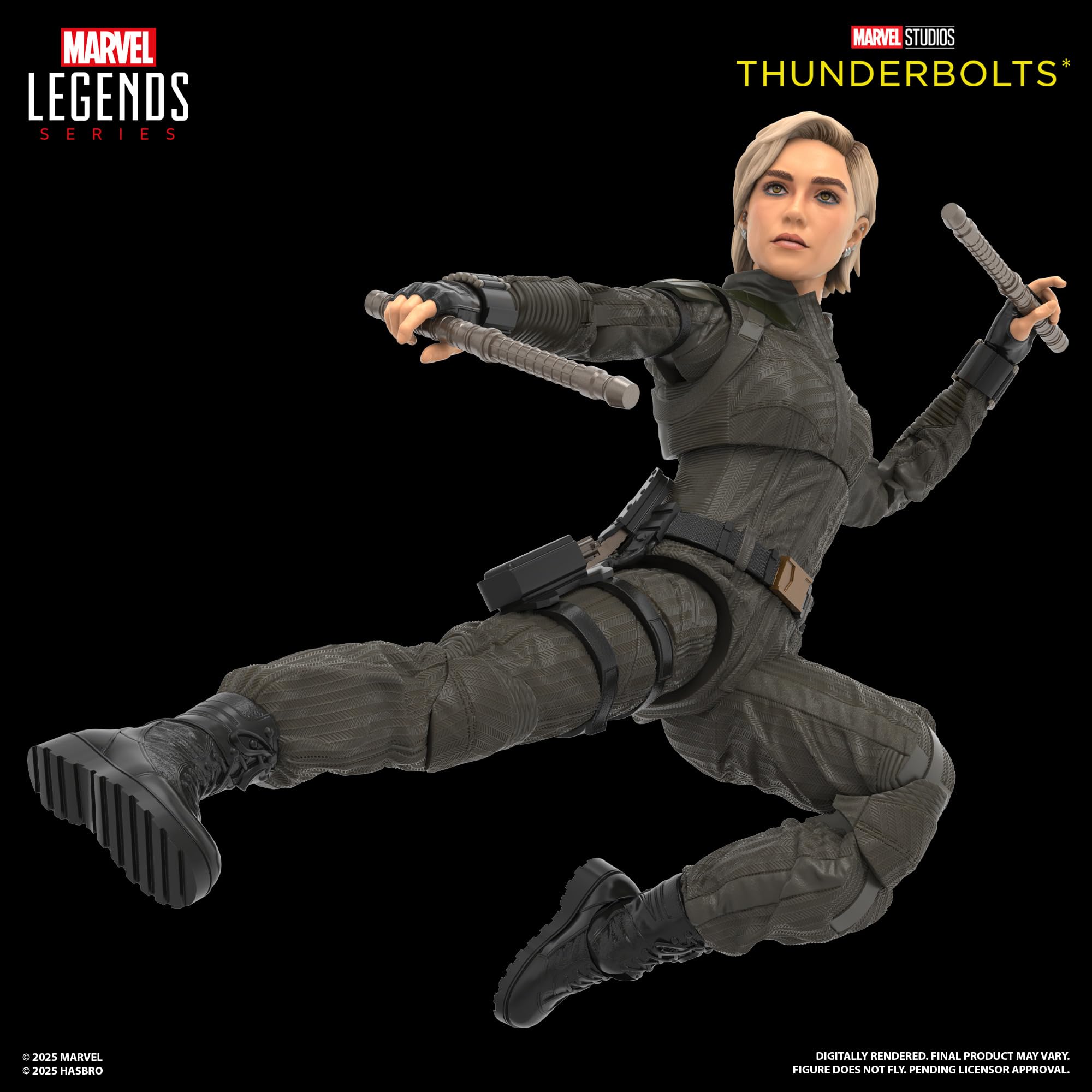 Red Guardian alternate hands for pose flexibility.