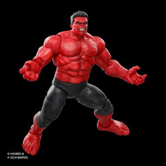 Marvel Legends Red Hulk deluxe 6-inch scale figure height and build