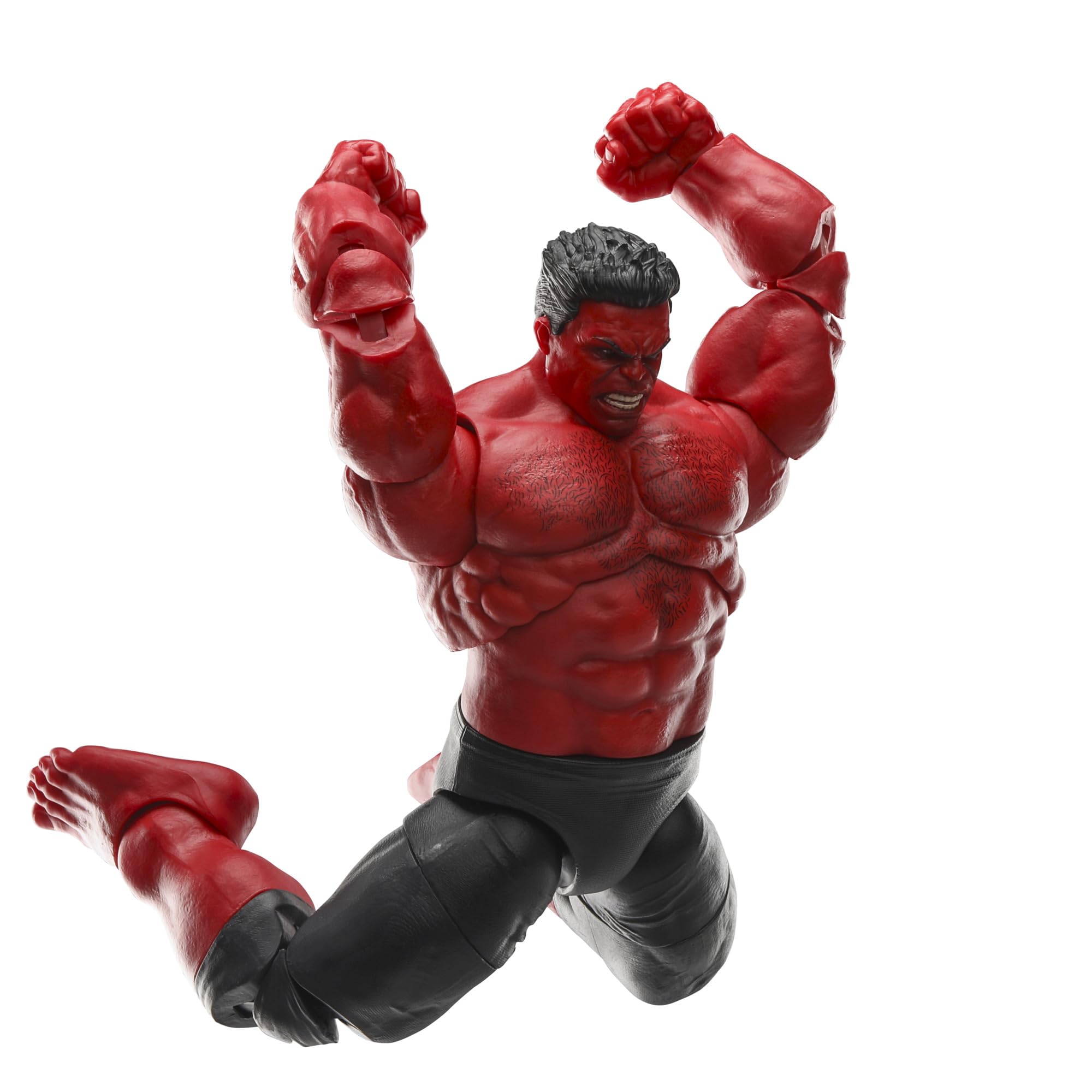 Marvel Legends Red Hulk deluxe accessories pack includes three pieces