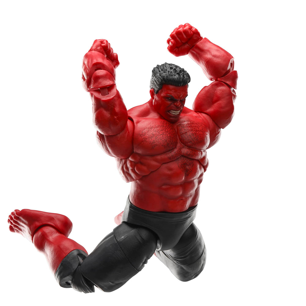 Marvel Legends Red Hulk deluxe accessories pack includes three pieces