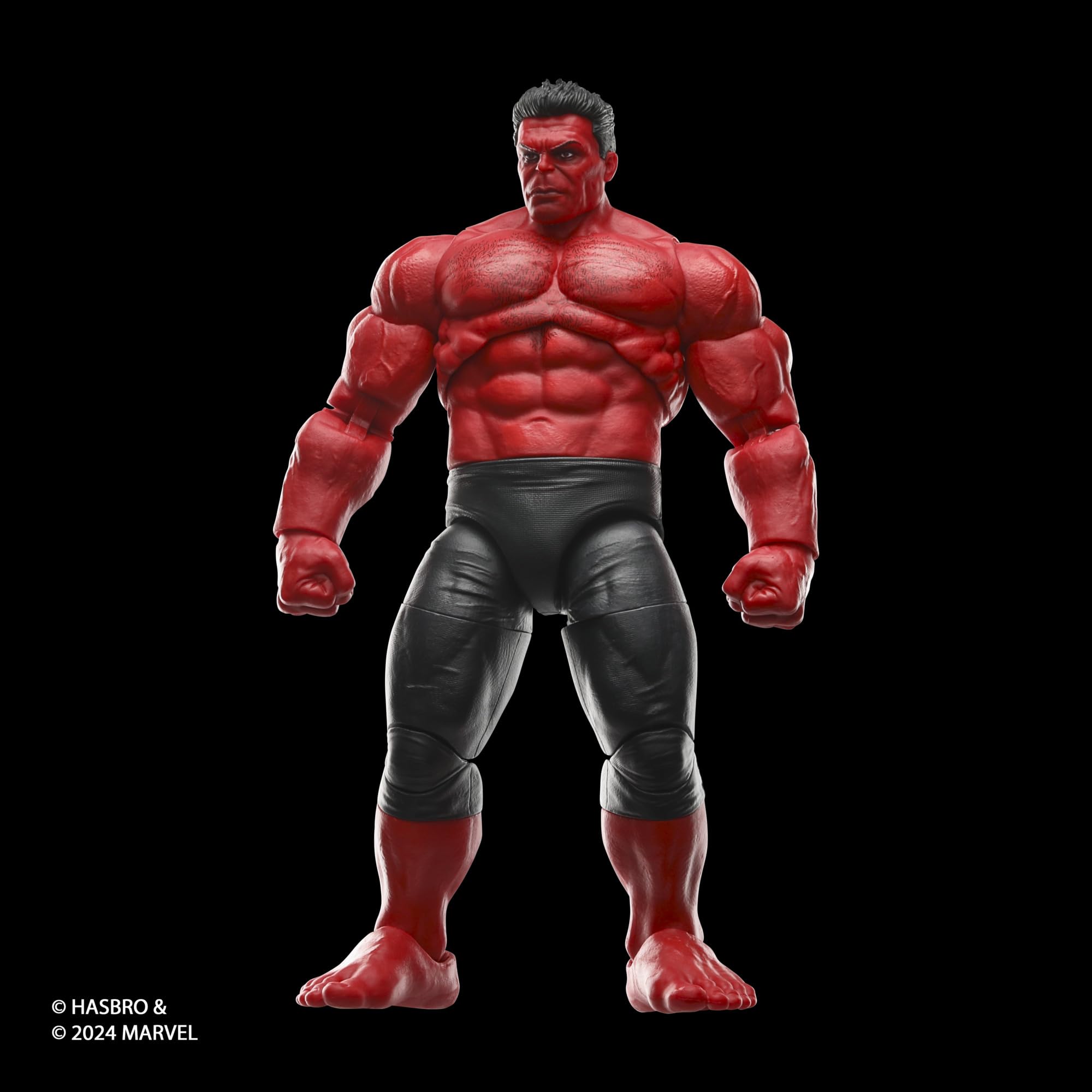 Marvel Legends Red Hulk deluxe alternate head for display variety