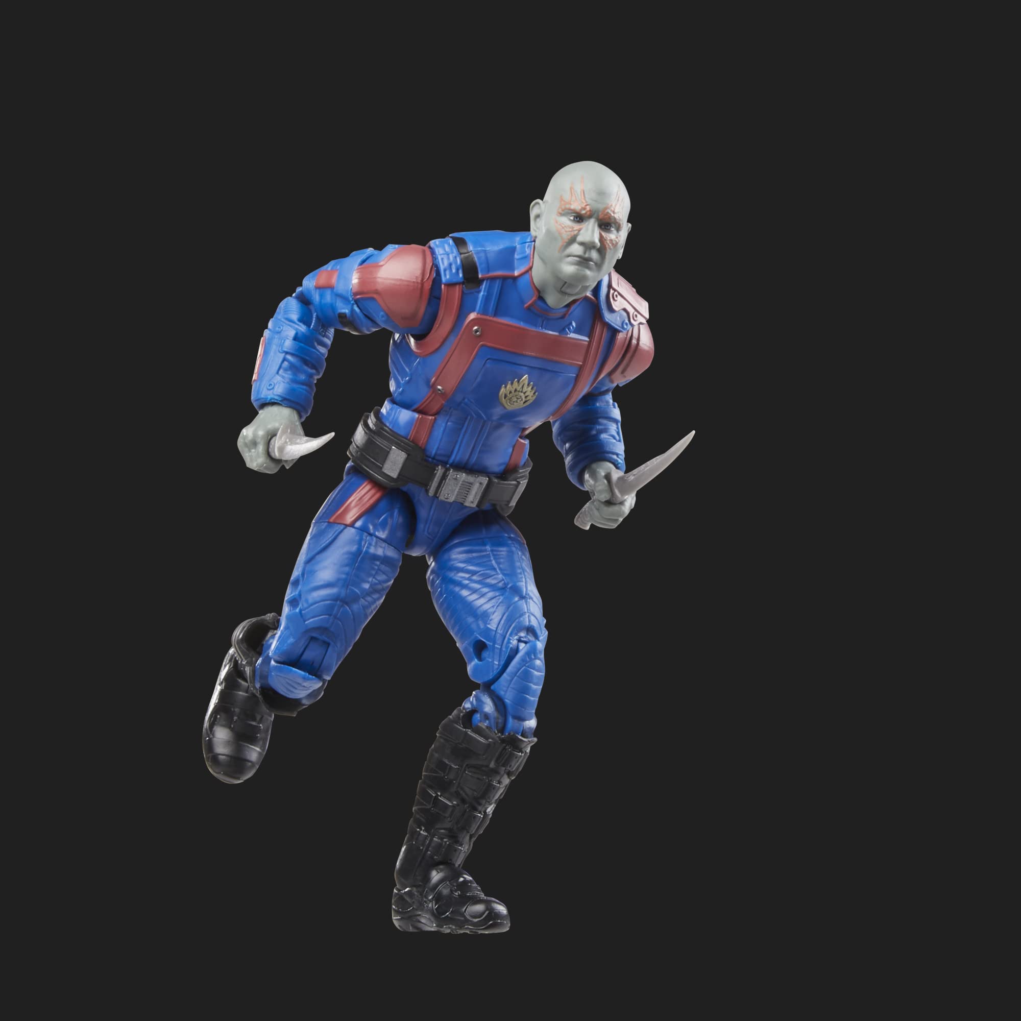 Marvel Legends Drax designed for premium display and posing.