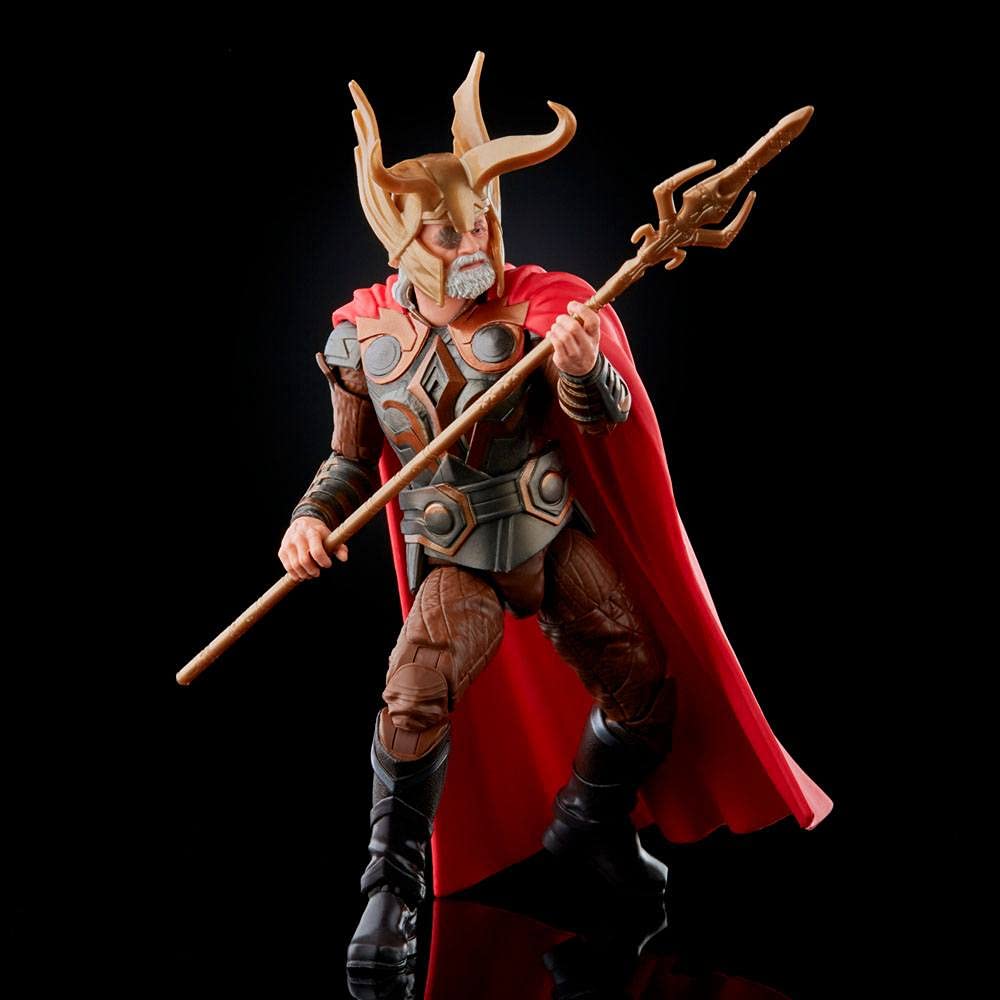 Marvel Legends Odin accessories included to enhance play and display.
