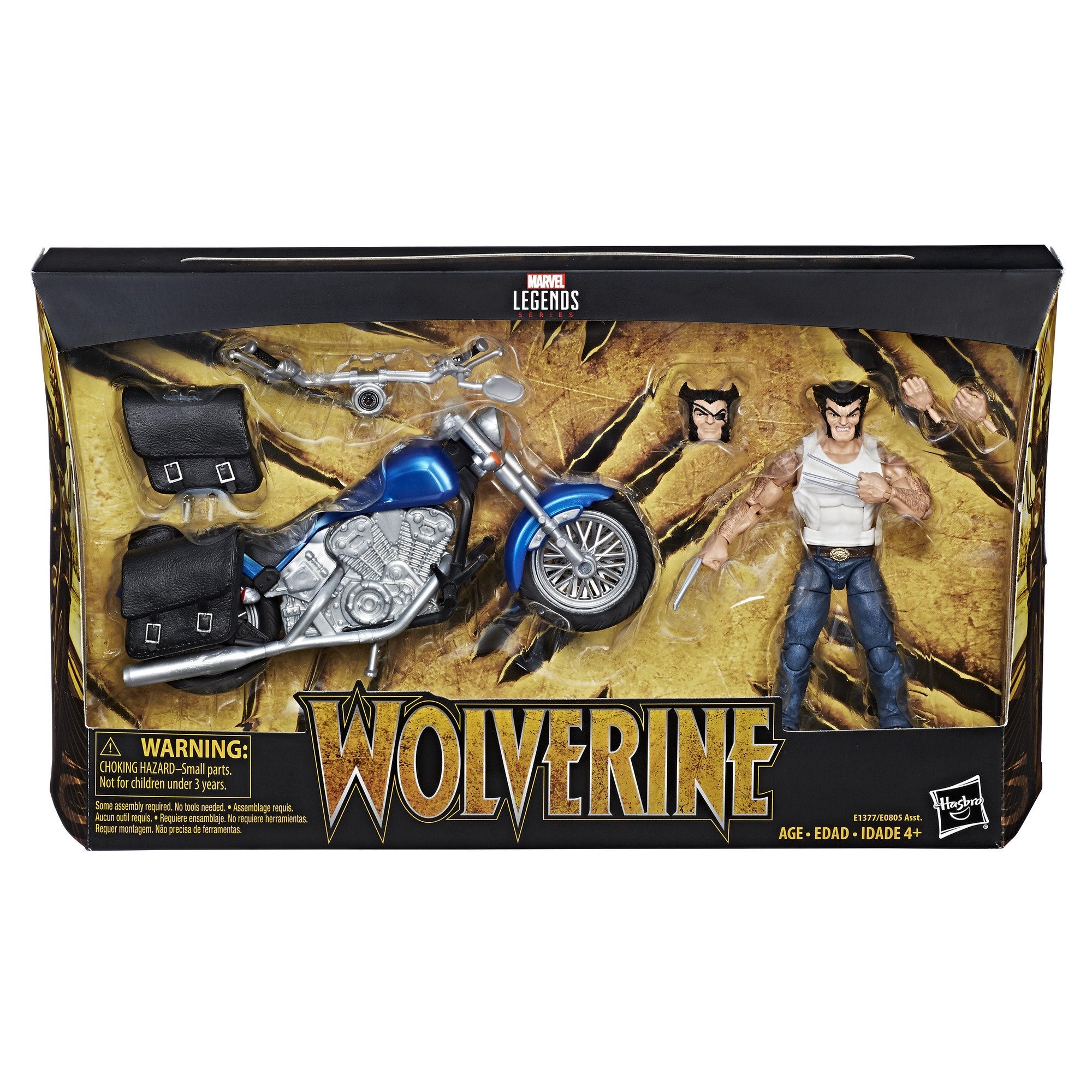 Marvel Legends set featuring Wolverine and motorcycle enhances Marvel collection
