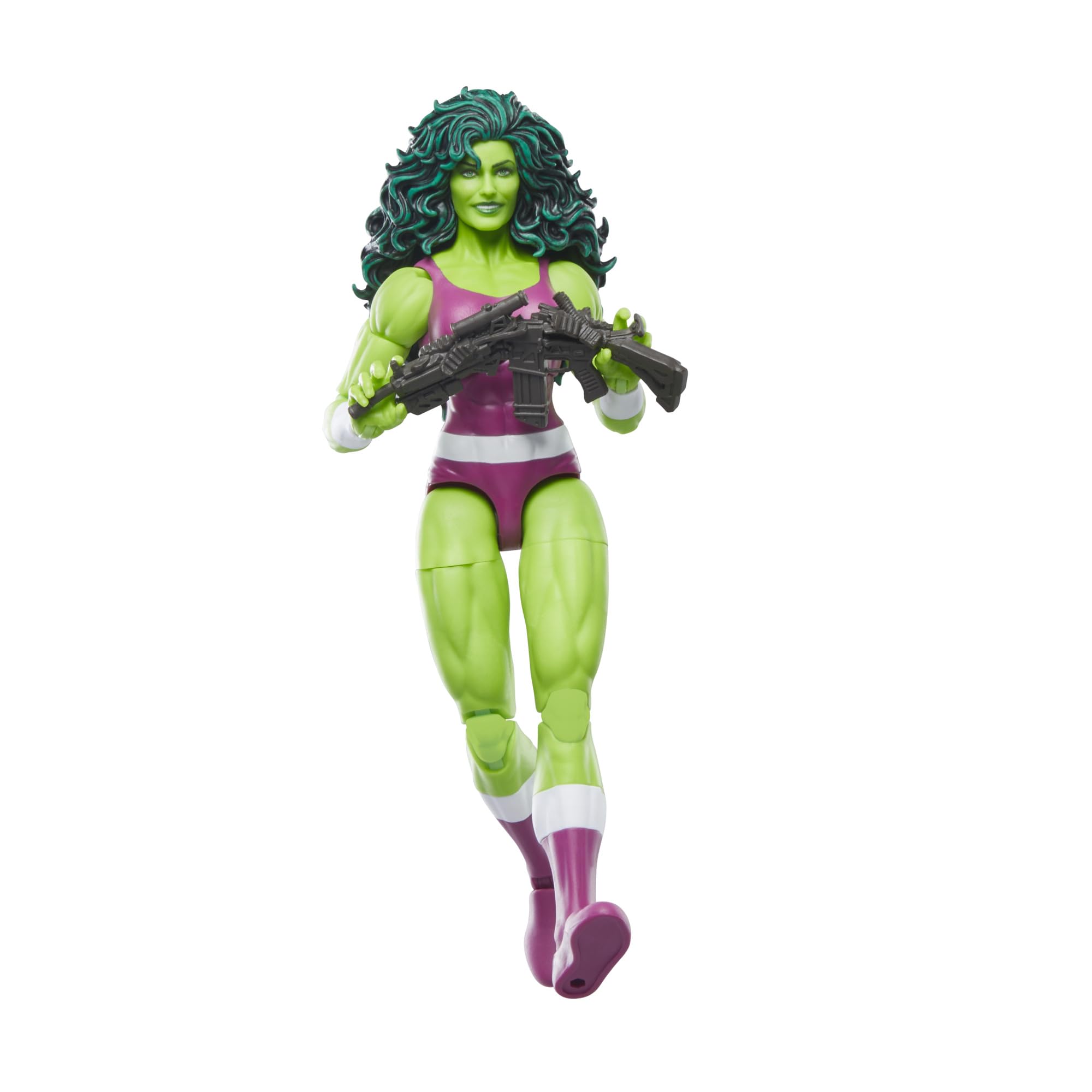 Marvel Legends She-Hulk 6-inch figure display-ready pose ideas.