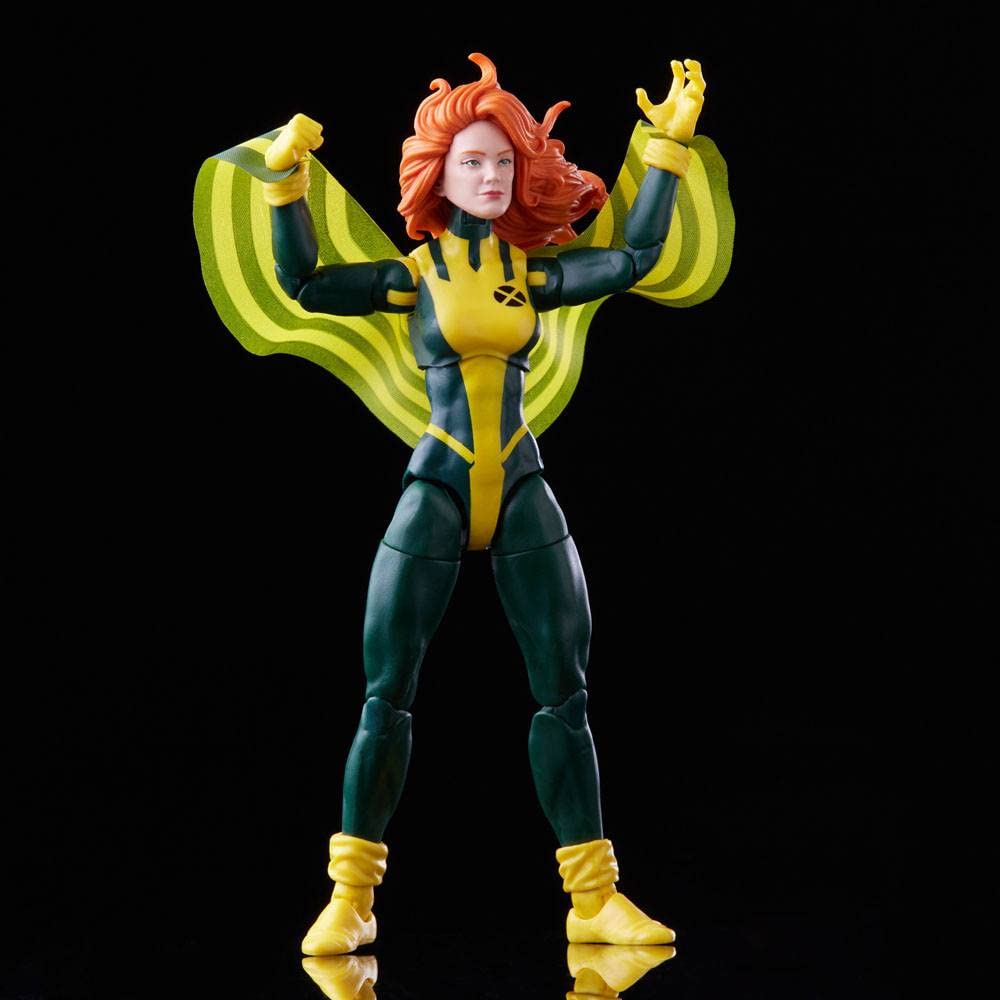 Marvel Legends Siryn articulation points enable expressive action poses.