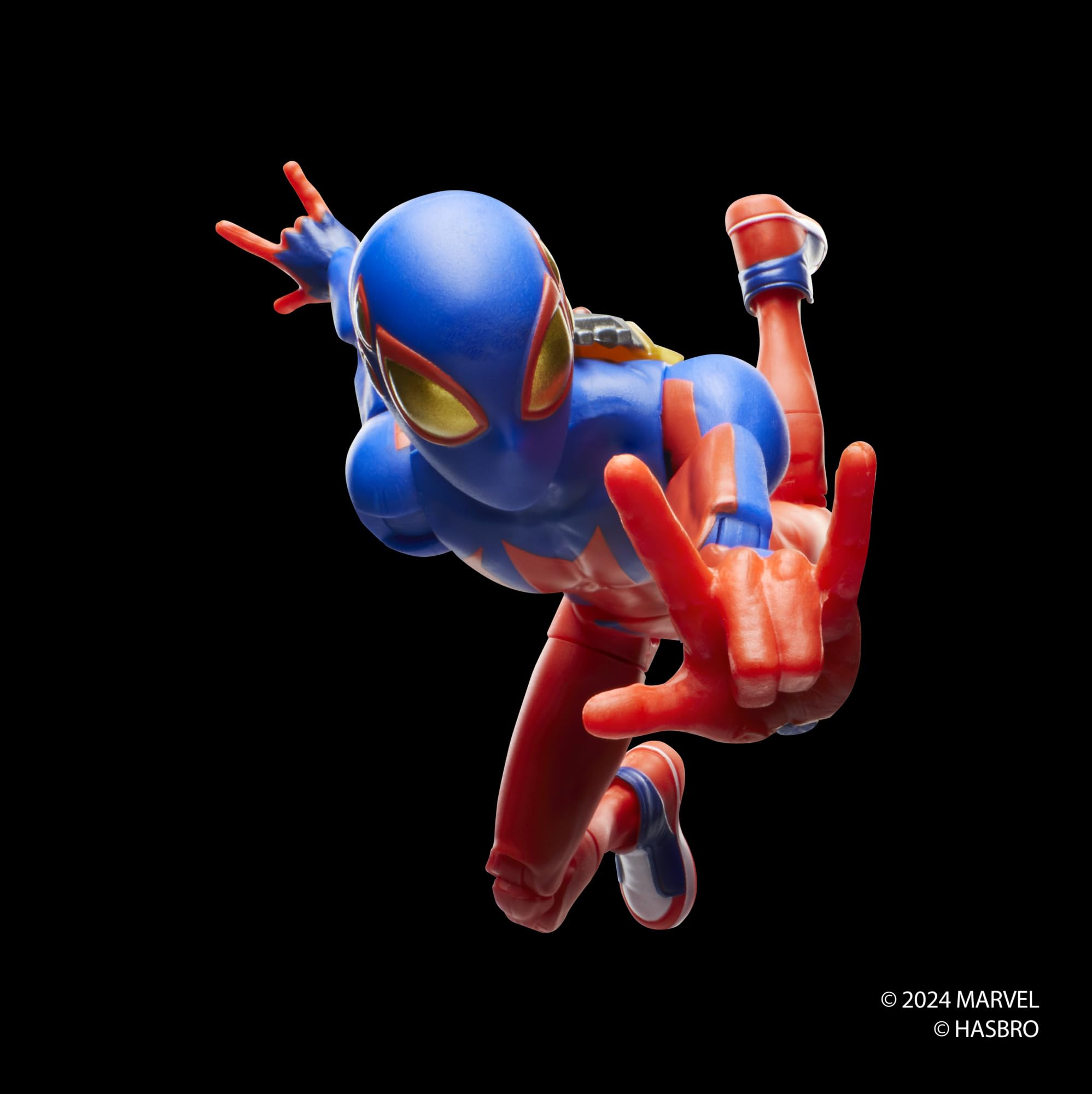 Fully articulated Marvel Legends Spider-Boy for versatile poseable display