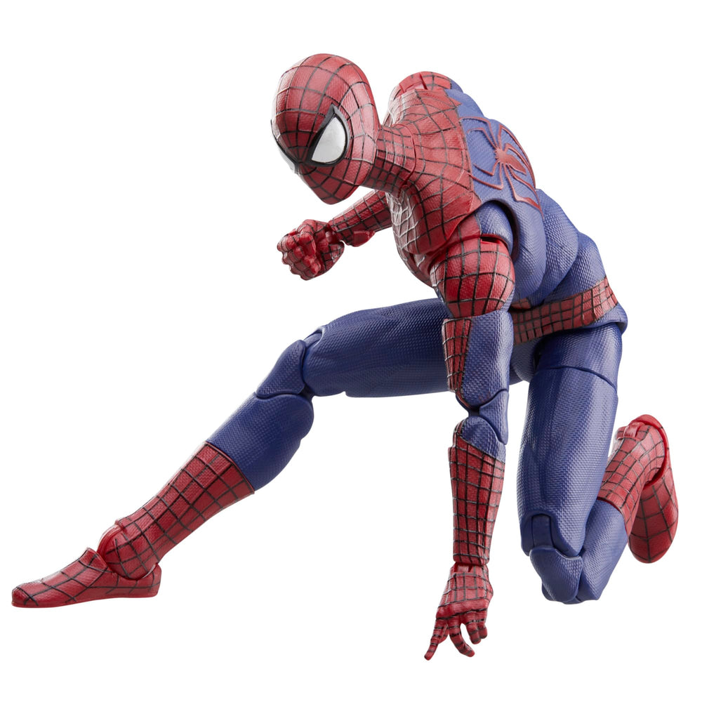 Marvel Legends Spider-Man 2 packaging-ready figure for easy display.